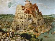 BRUEGEL, Pieter the Elder The Tower of Babel (mk08) oil on canvas